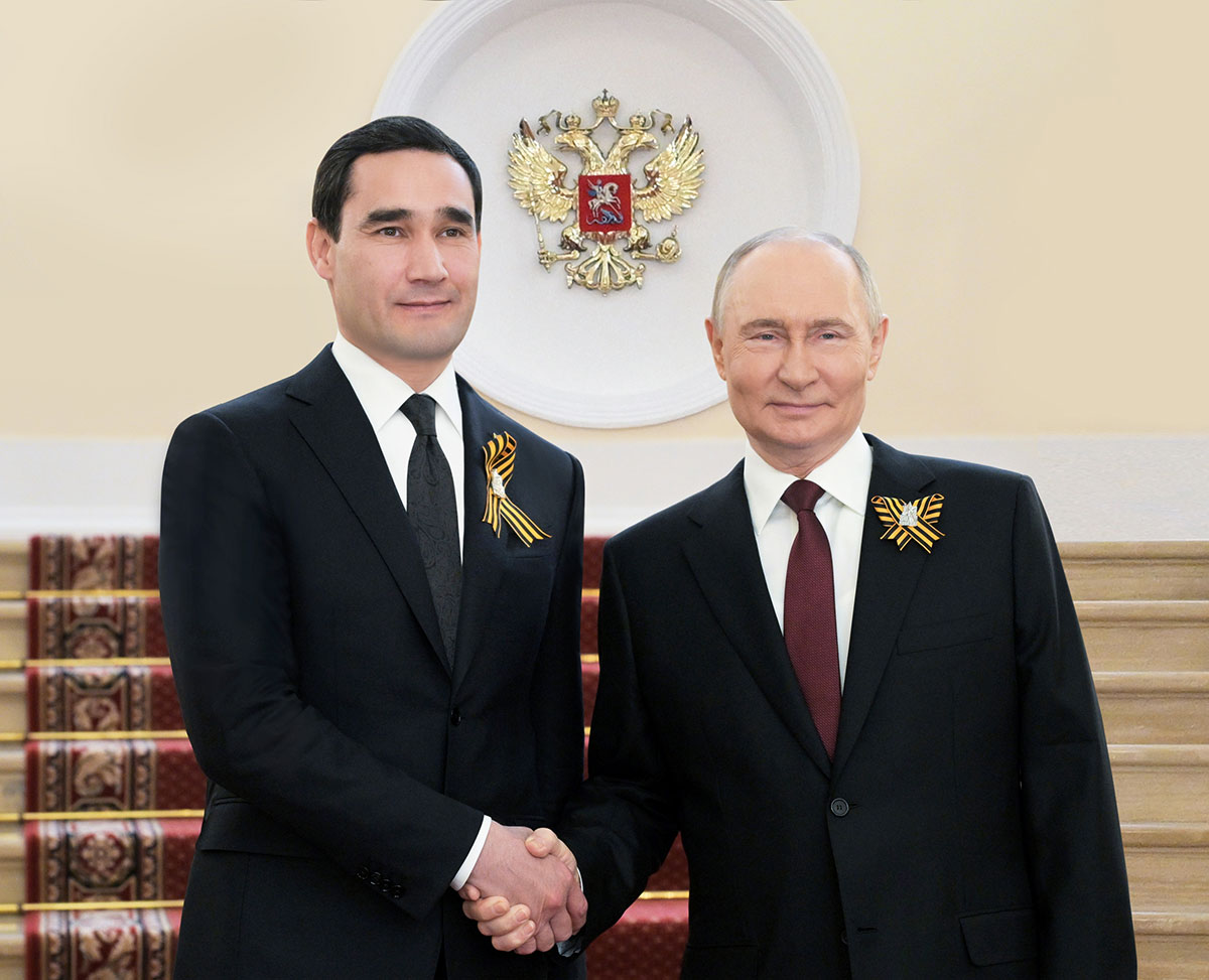The President of Turkmenistan took part in the celebrations held in Moscow in honor of the 80th anniversary of the Great Victory