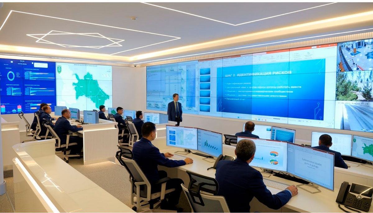 A seminar on improving risk management in customs was held in Turkmenistan